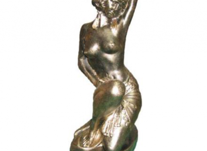 Figur Ägyptische Muse Statuen Figuren Dekoration Kunststoff 34cm Ägypten Neu